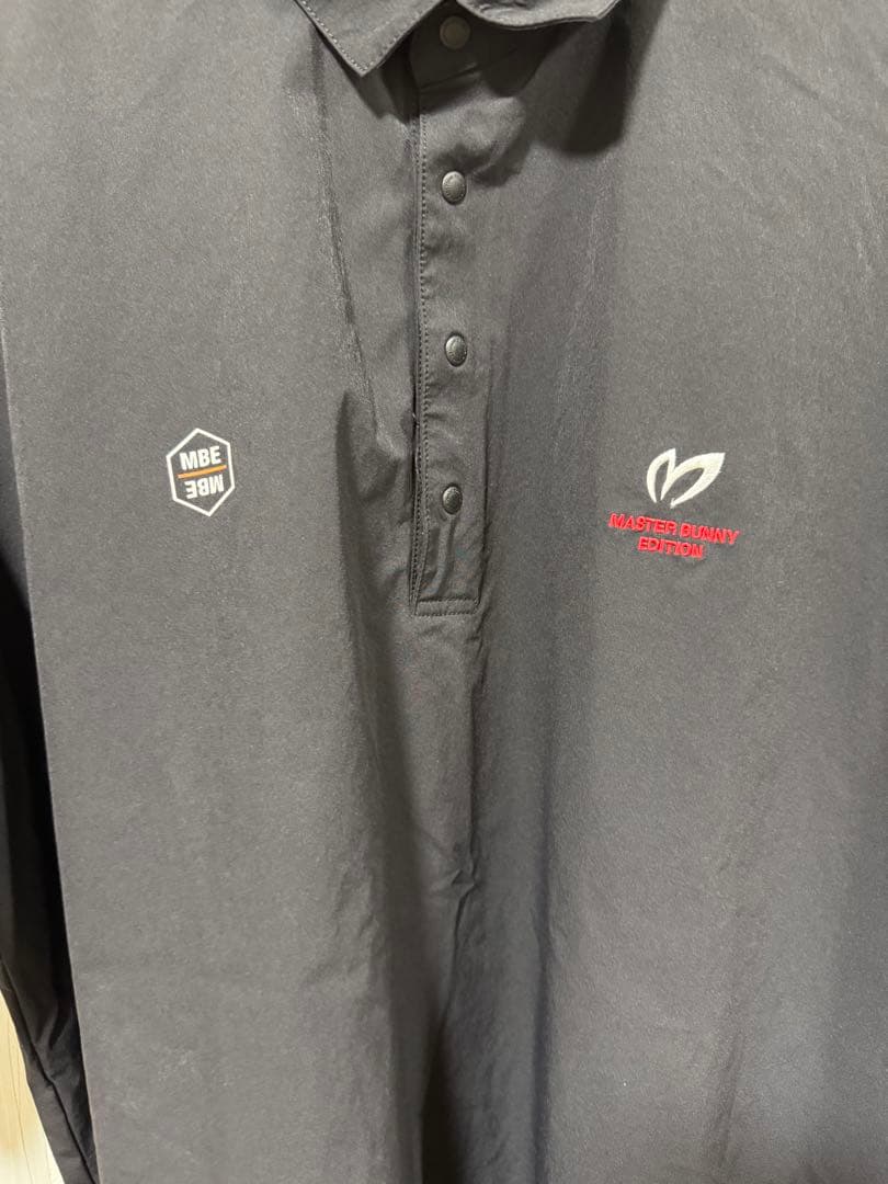 MASTER BUNNY EDITION ポロシャツ ブラック