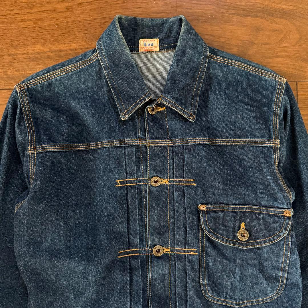 30s 復刻 Lee リー カウボーイ デニムジャケット1st 1011 36