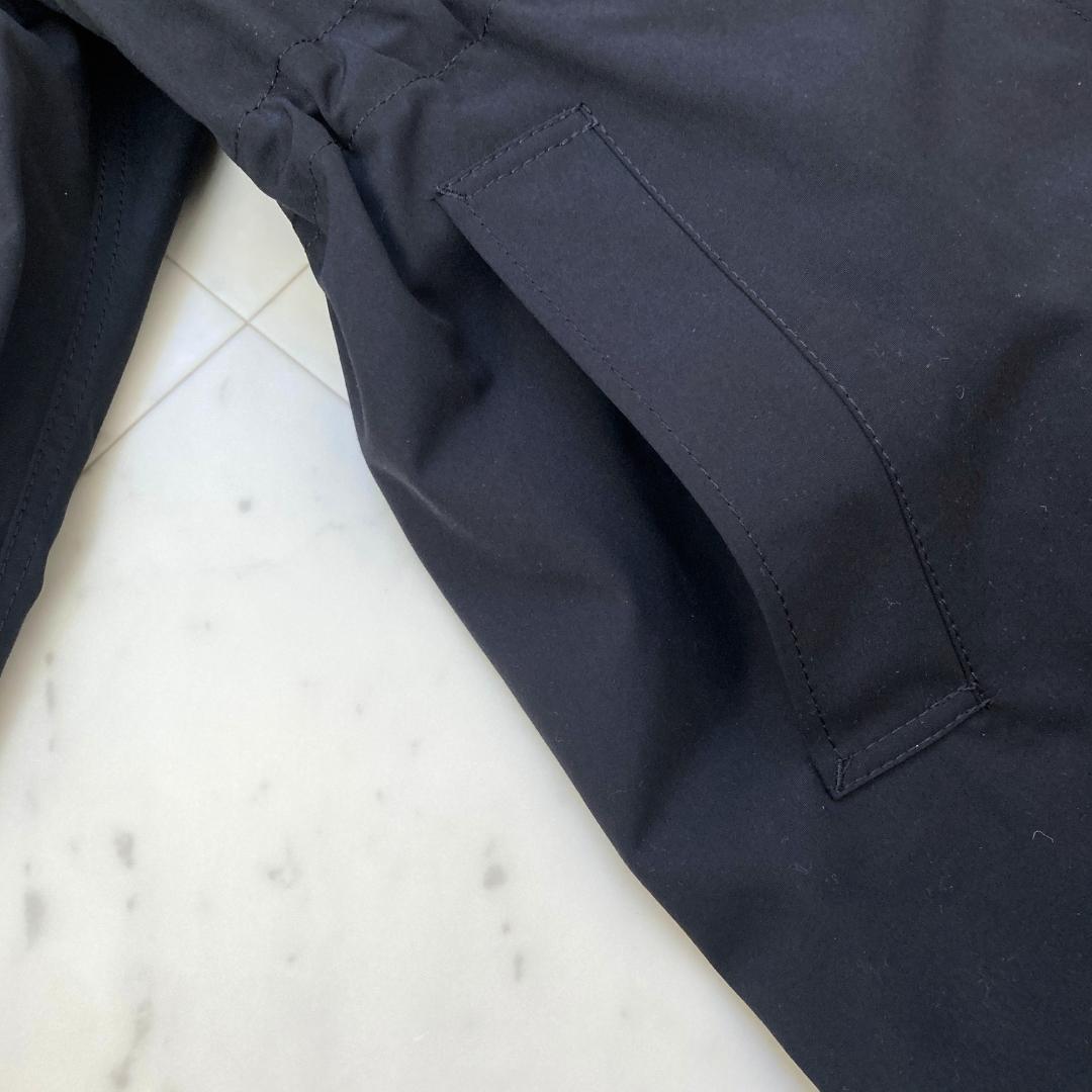 美品　23区　撥水　洗える　モッズコート　マルチウェイアウター　40　ブラック