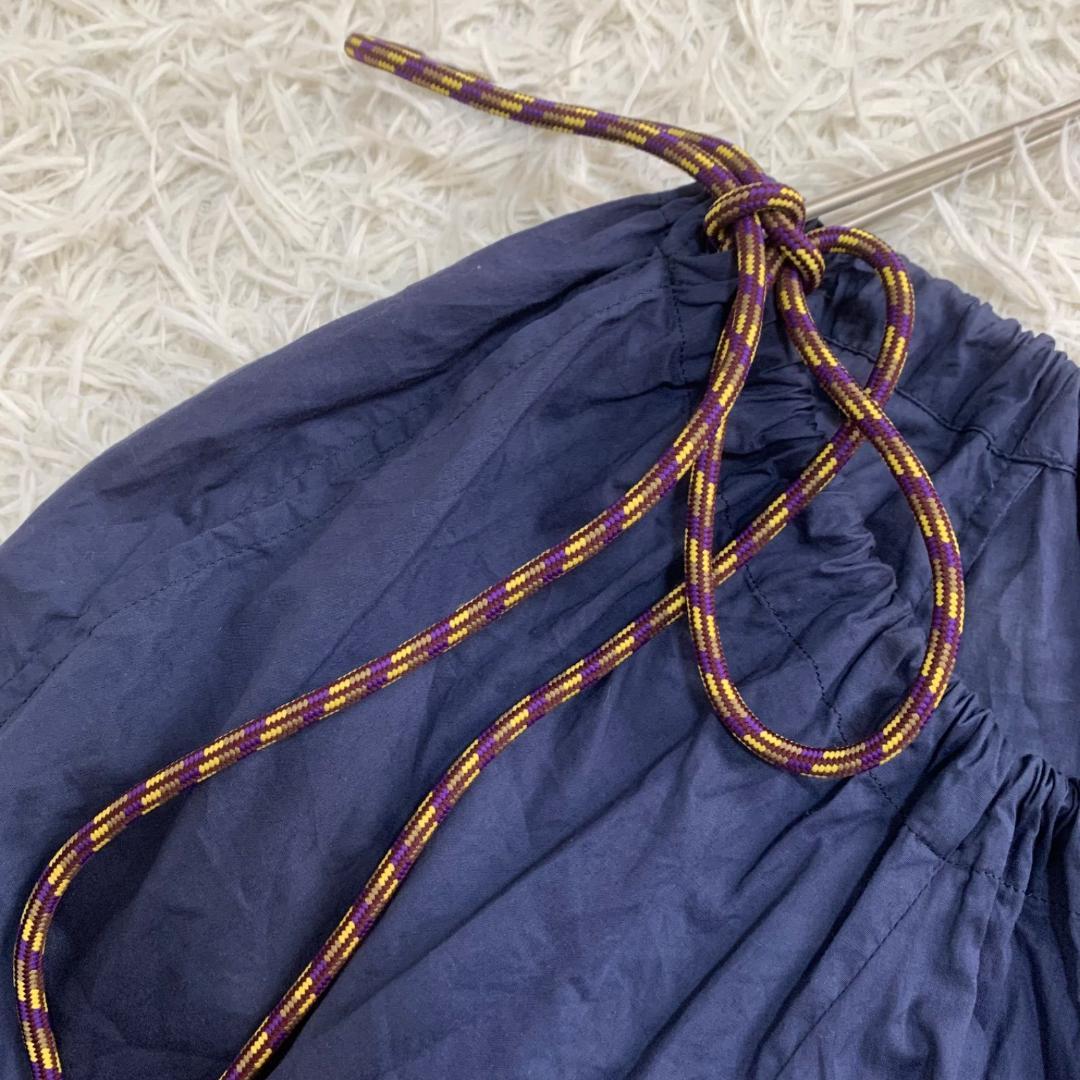 15212✨ドリスヴァンノッテン ギャザー ドローコード ブラウス カットソー