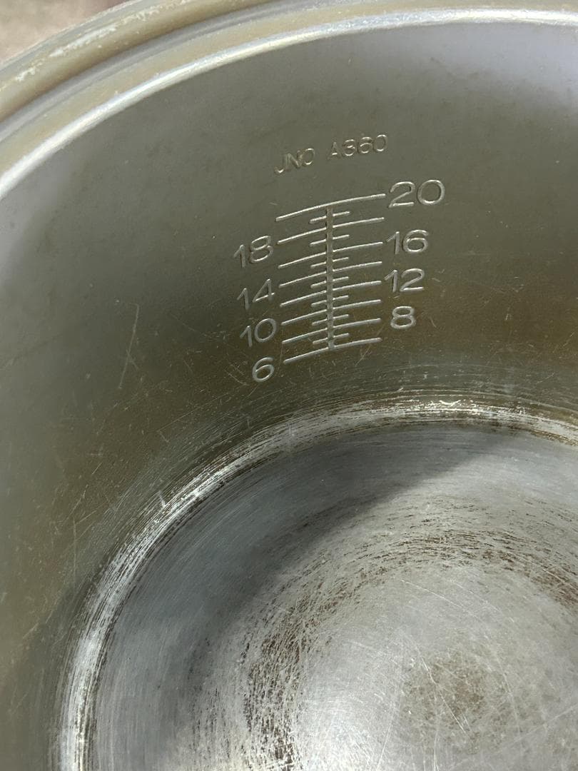 タイガー 業務用炊飯ジャー JNO-A360 2升炊き ステンレス製