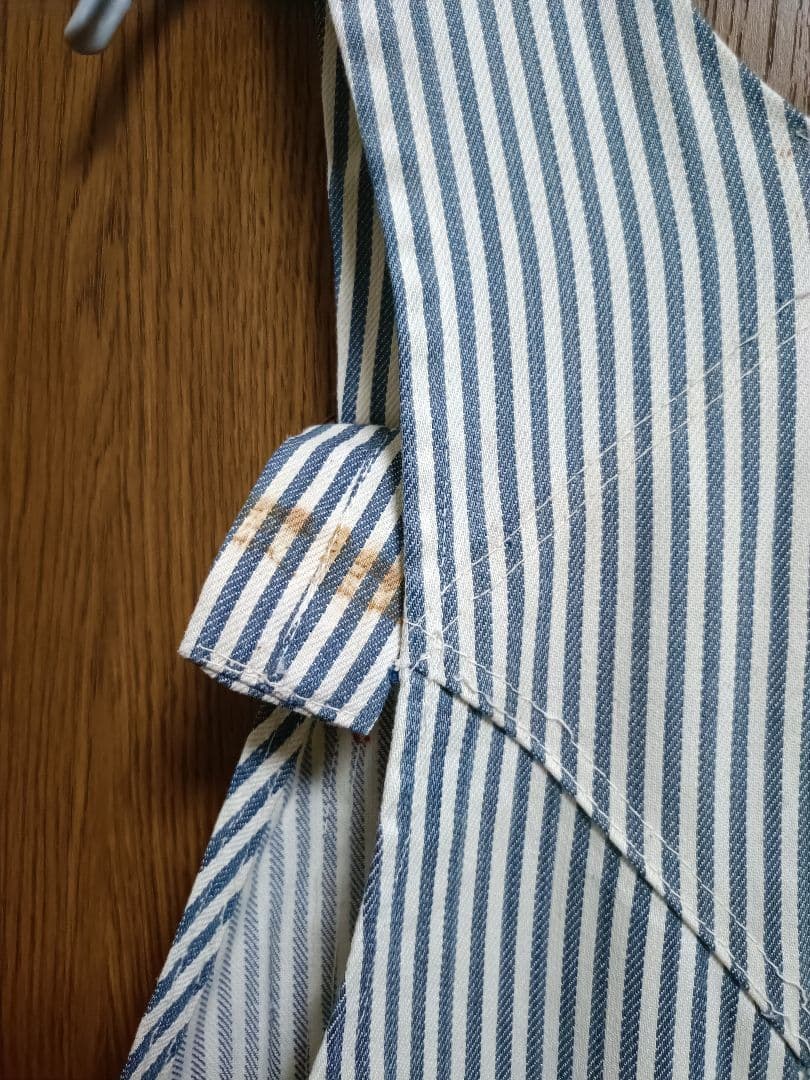 70s BIG MAC ビッグマック ヒッコリーストライプ オーバーオール