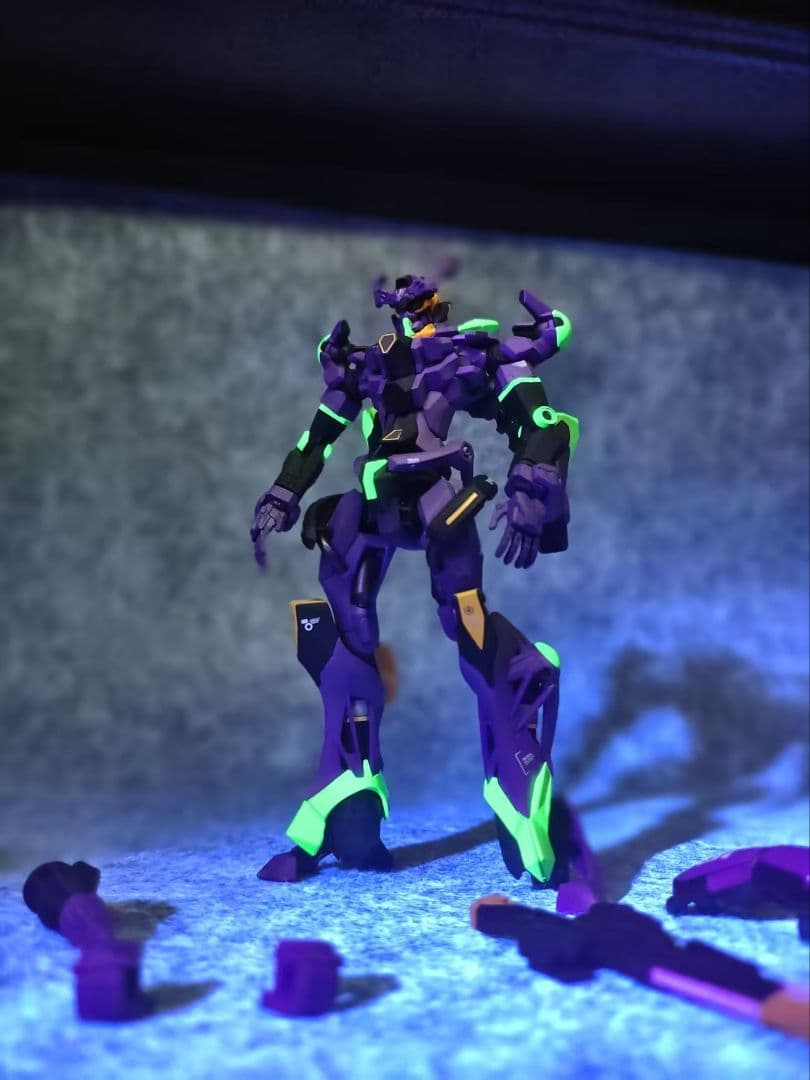 HG GQuuuuuuX ジークアクス 全塗装完成品 エヴァンゲリオンカラー