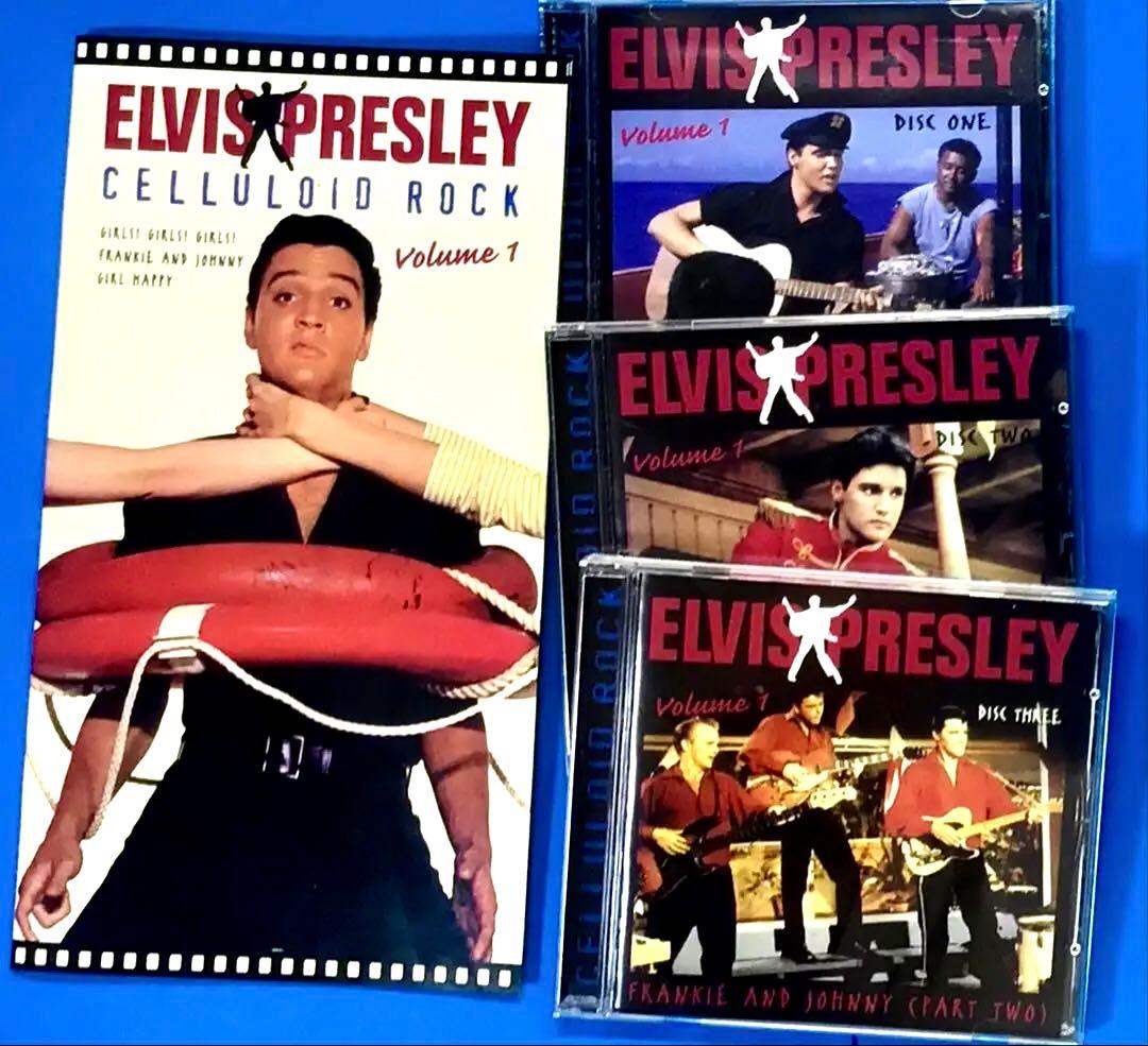 BOX欠品 ELVIS PRESLEY CELLULOID ROCK CDセット