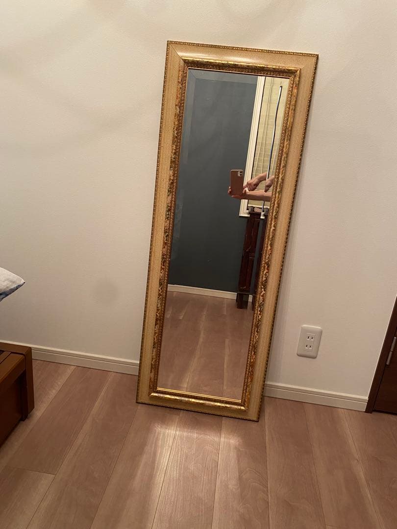 値下げ　イタリアアンティークミラー　美品♡
