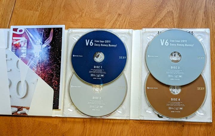 ミュージック V6 live tour 2011 Sexy.Honey.Bunny!