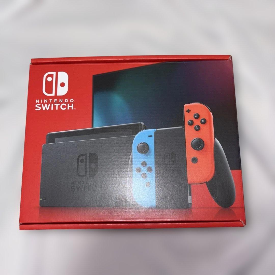 【新品未使用】ニンテンドースイッチ 本体 青、赤