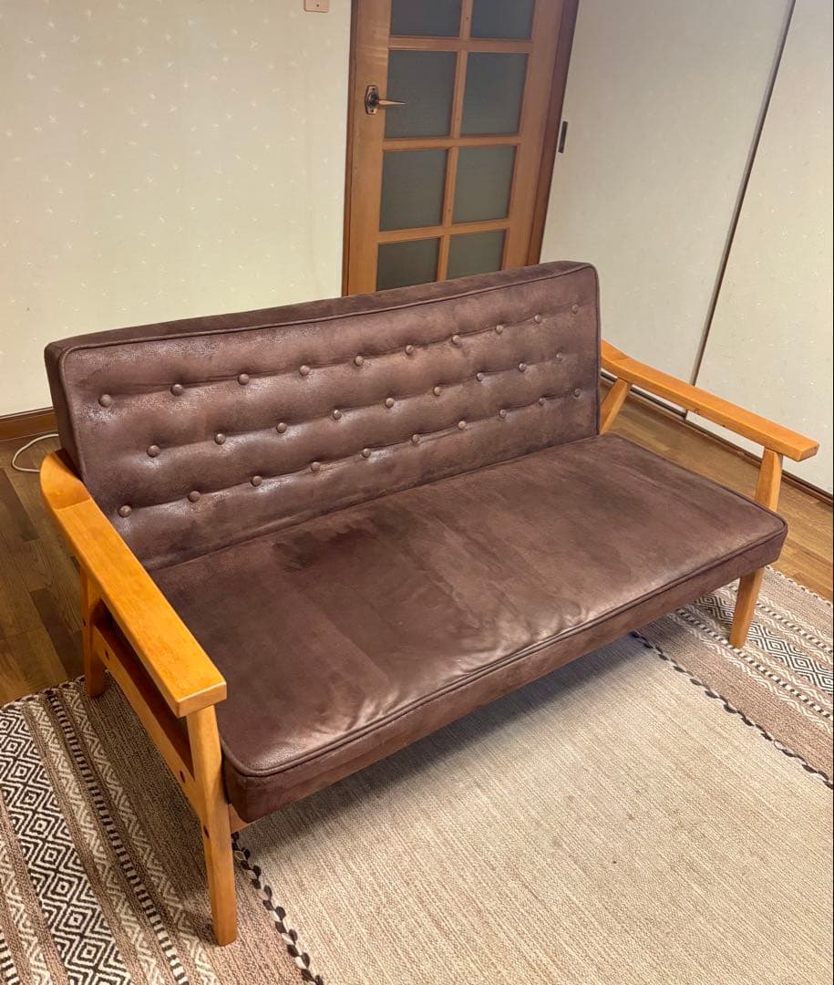 ソファ　2人掛け　※埼玉県鶴ヶ島市引取り