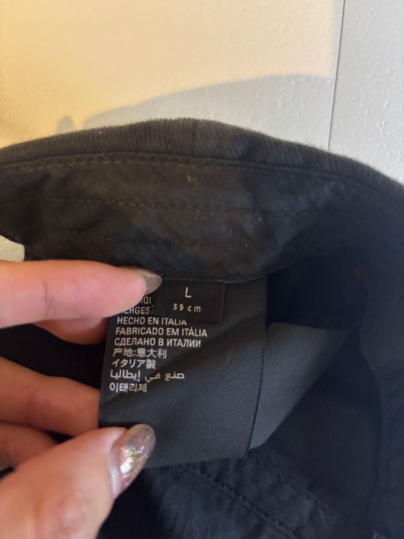 BALENCIAGA HAT GAFFER CAP テープロゴ