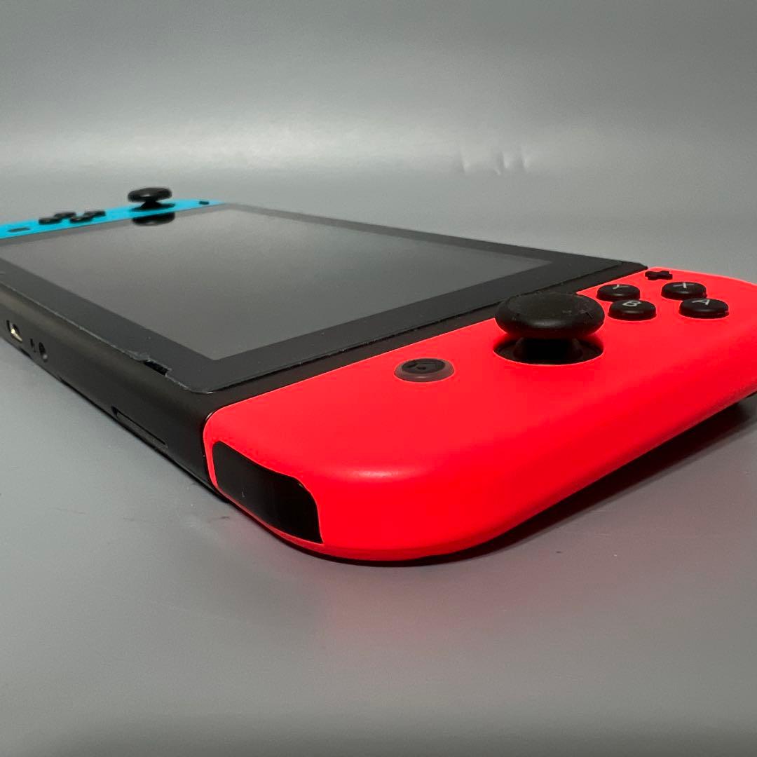 動作確認済み　Nintendo Switch 初期　ブラック　ネオンブルーレッド