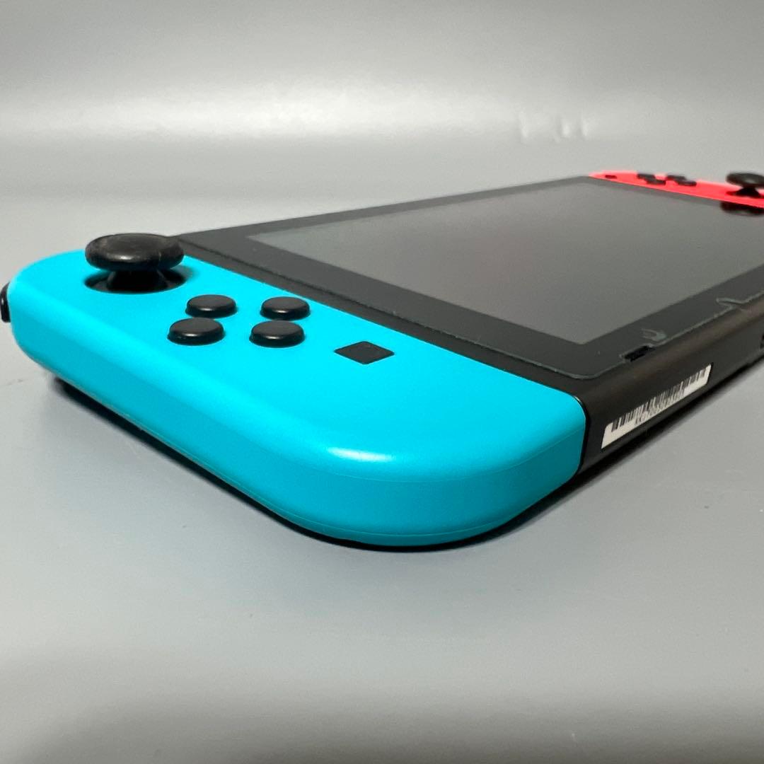 動作確認済み　Nintendo Switch 初期　ブラック　ネオンブルーレッド