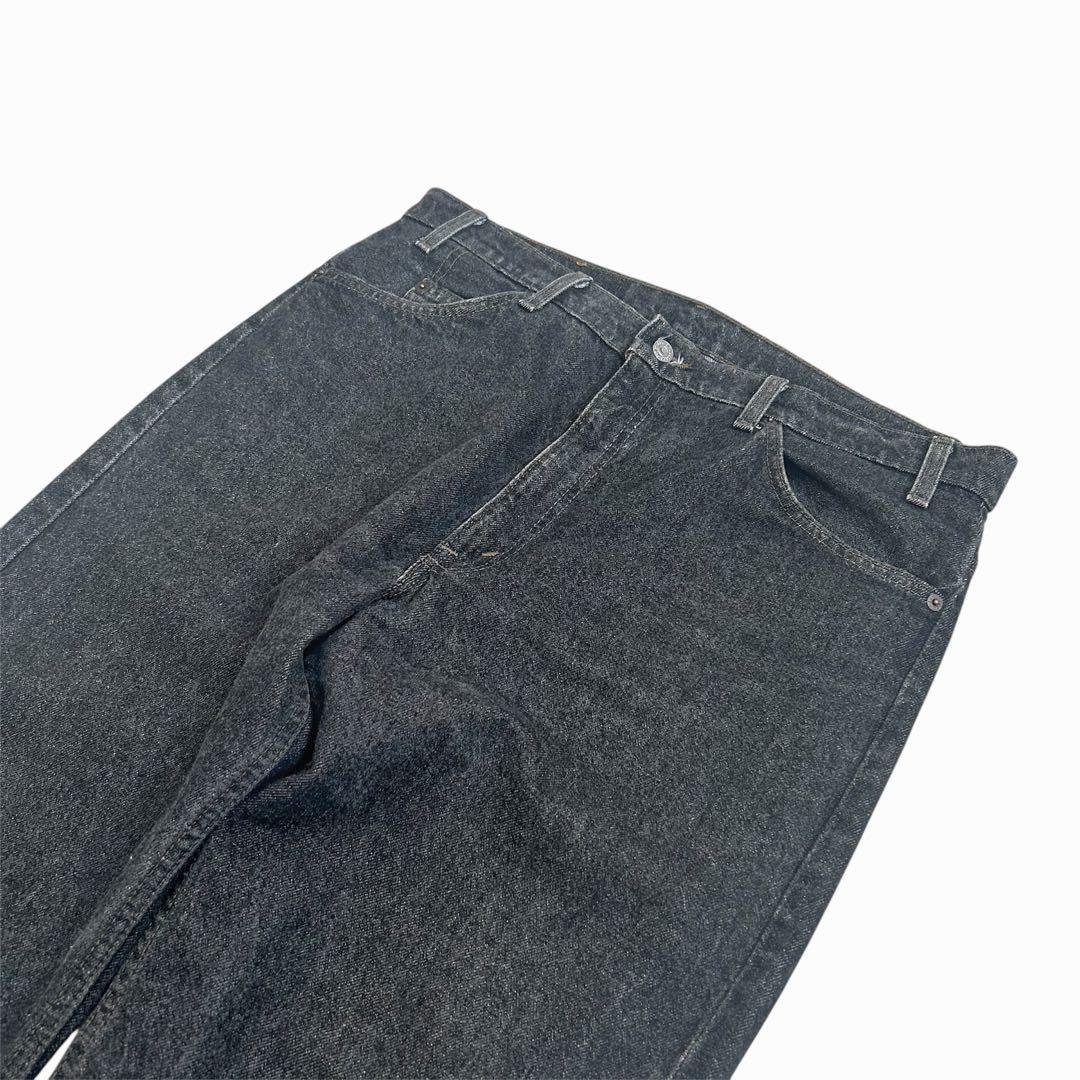 ざ*ん様 90s Levi's 505 先染めブラック USA製 w38 オレン