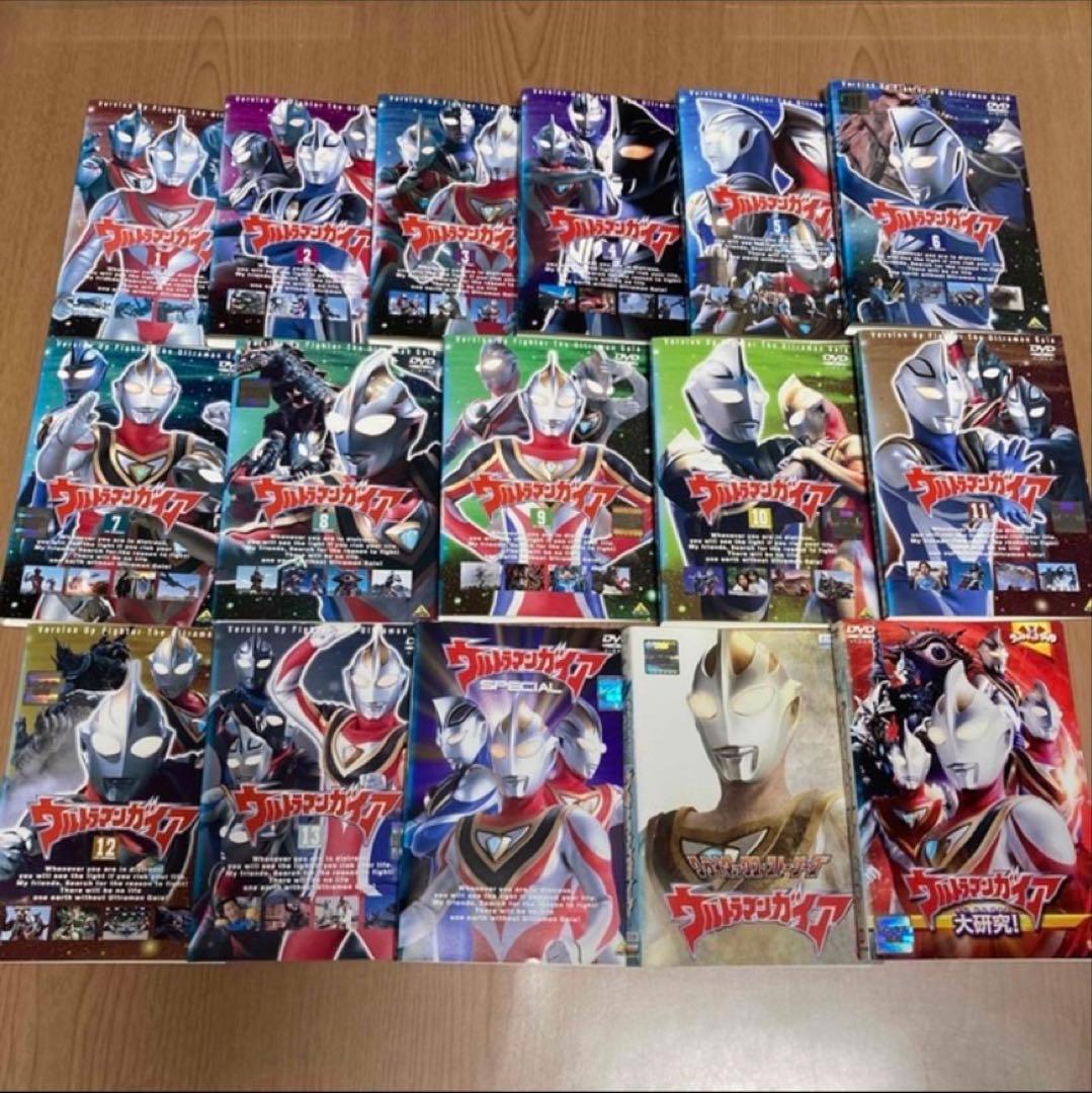 ウルトラマンガイア　DVD 全13巻+SP+総集編+大研究