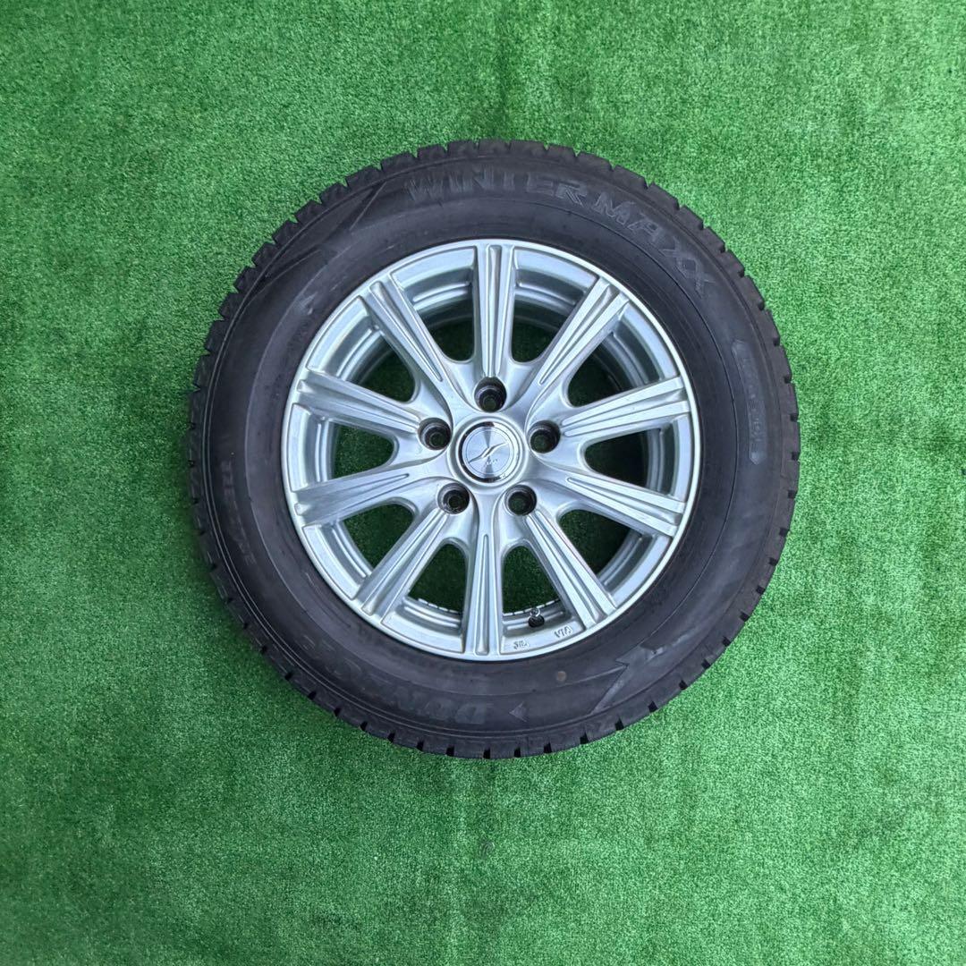 送料込2024年製195/65R15 DUNLOPウィンターマックスホイール5穴