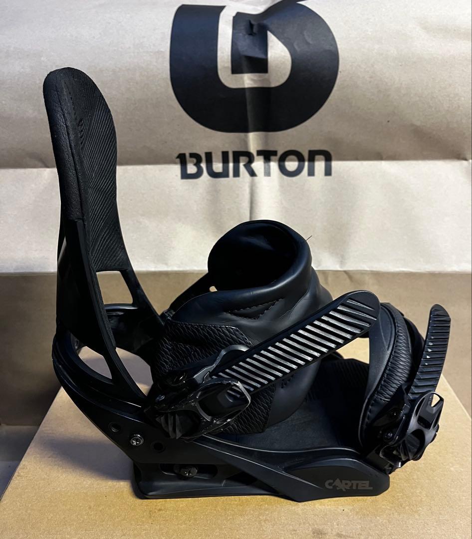 BURTON ビンディング Cartel Black メンズ　サイズM カーテル
