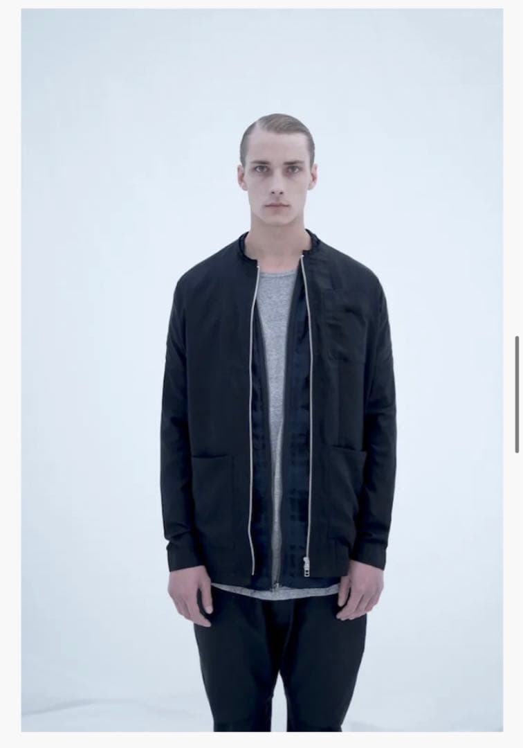 Chapter × Monkey Time ノーカラー zipデザインジャケット