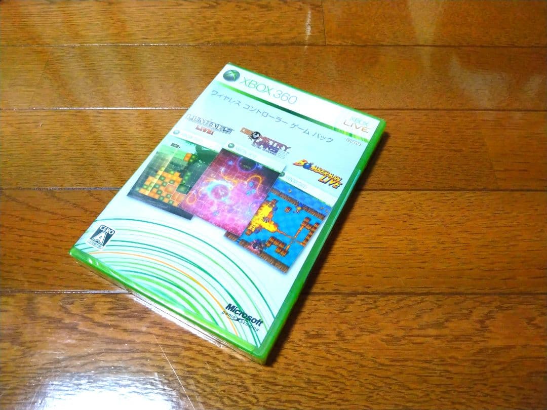 【未使用】Xbox360 ワイヤレス コントローラー ゲーム パック