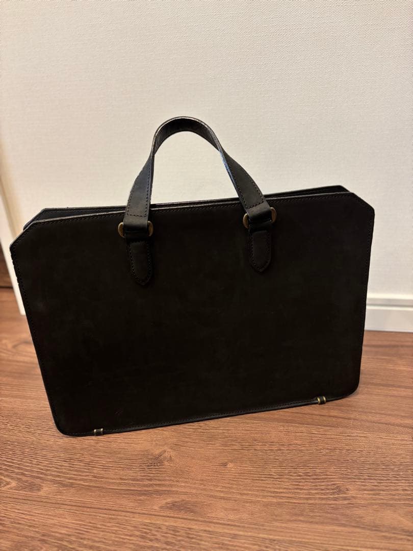 【極美品】定価11.6万 ココマイスター ビジネスバッグ ナポレオンカーフ 黒
