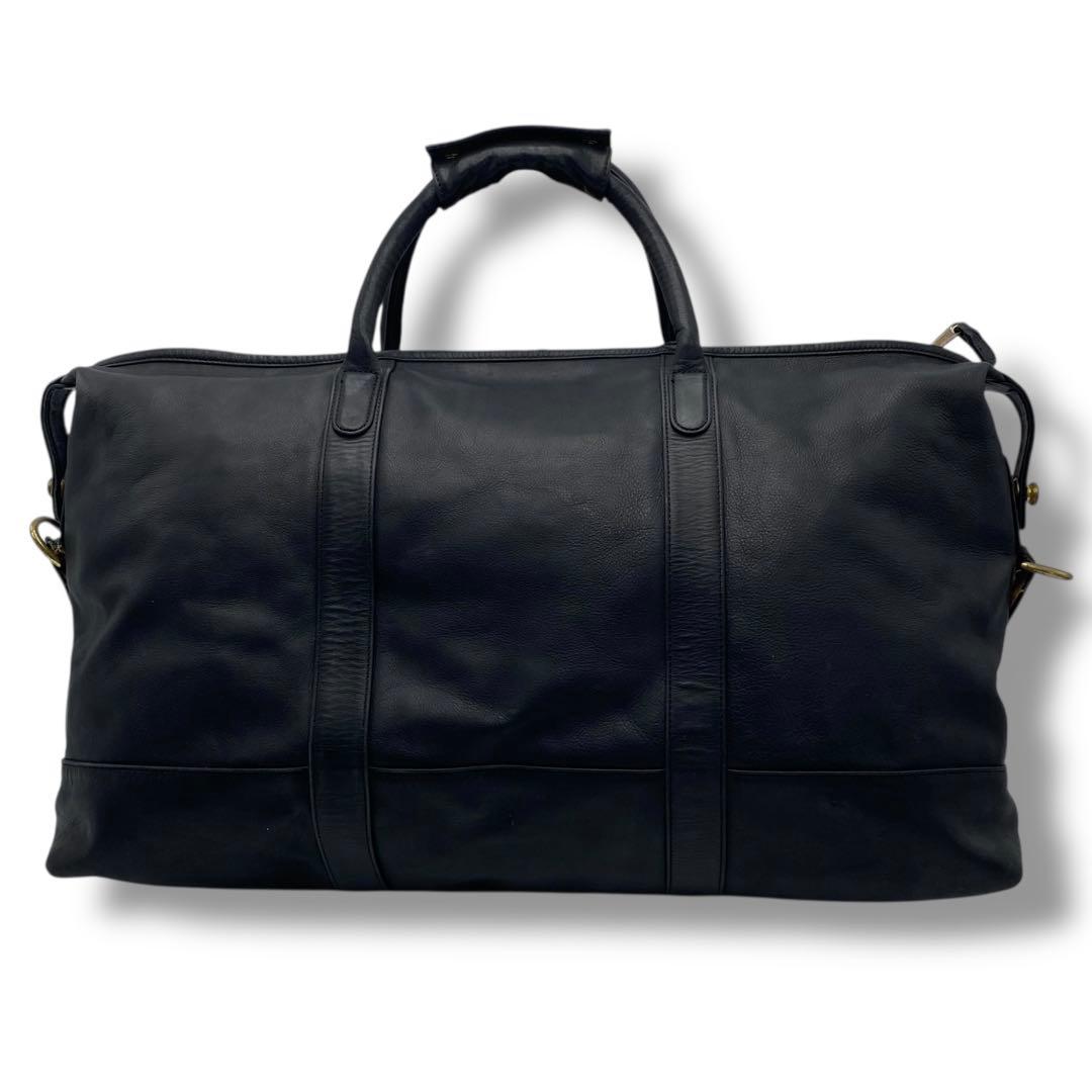 良品 OLD COACH レザー 2WAY ボストンバッグ 0502 ビンテージ