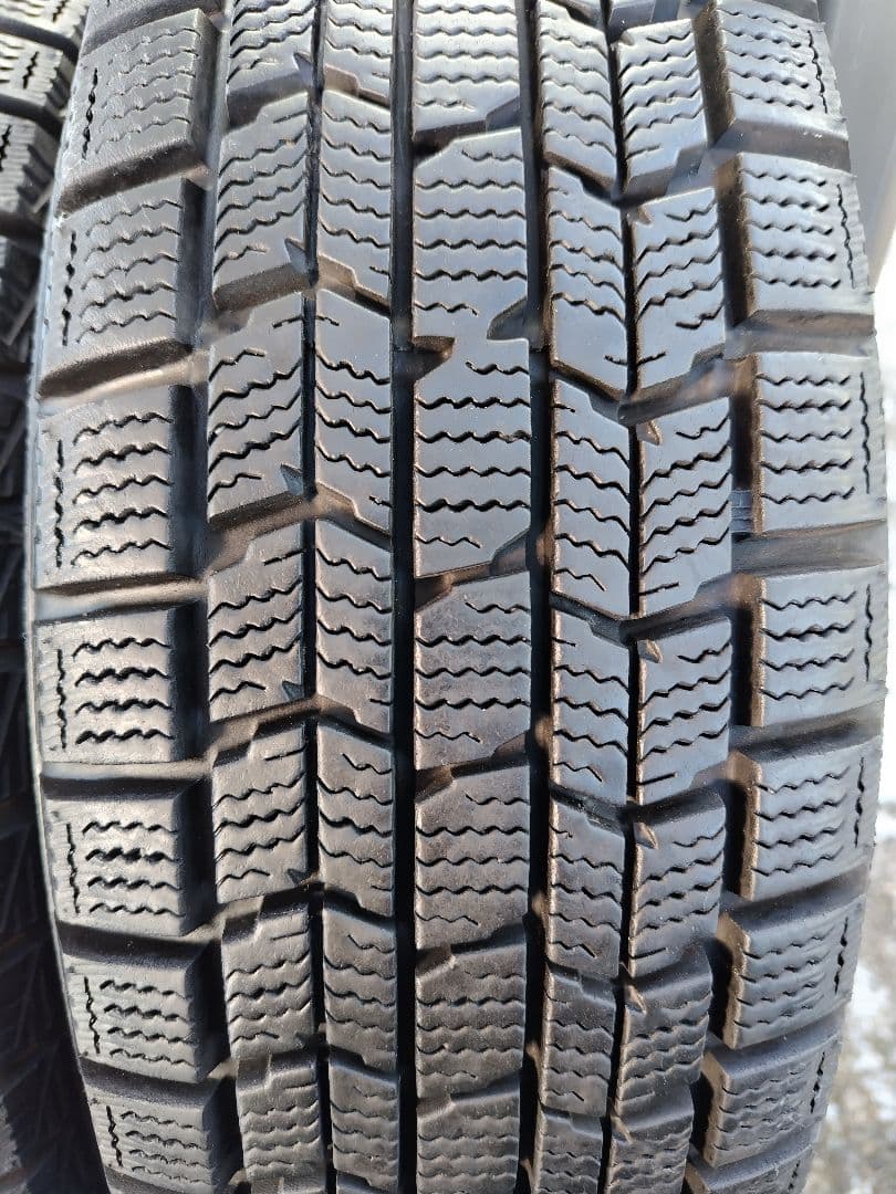 165/65R14【1/2】スタッドレスタイヤ、スチールホイール付、2本分割