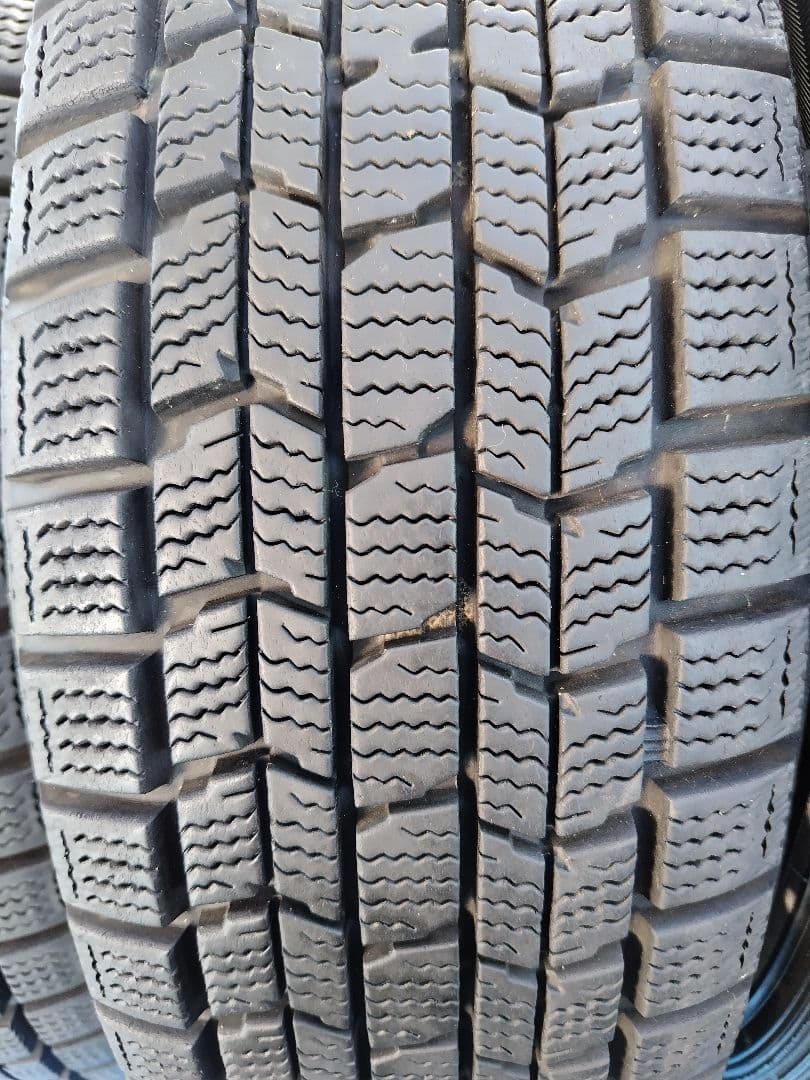 165/65R14【1/2】スタッドレスタイヤ、スチールホイール付、2本分割