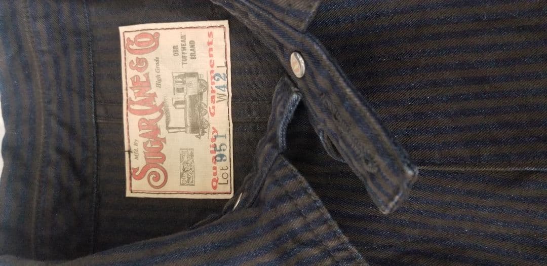 シュガーケーン ワーク コート 42 XL 良品