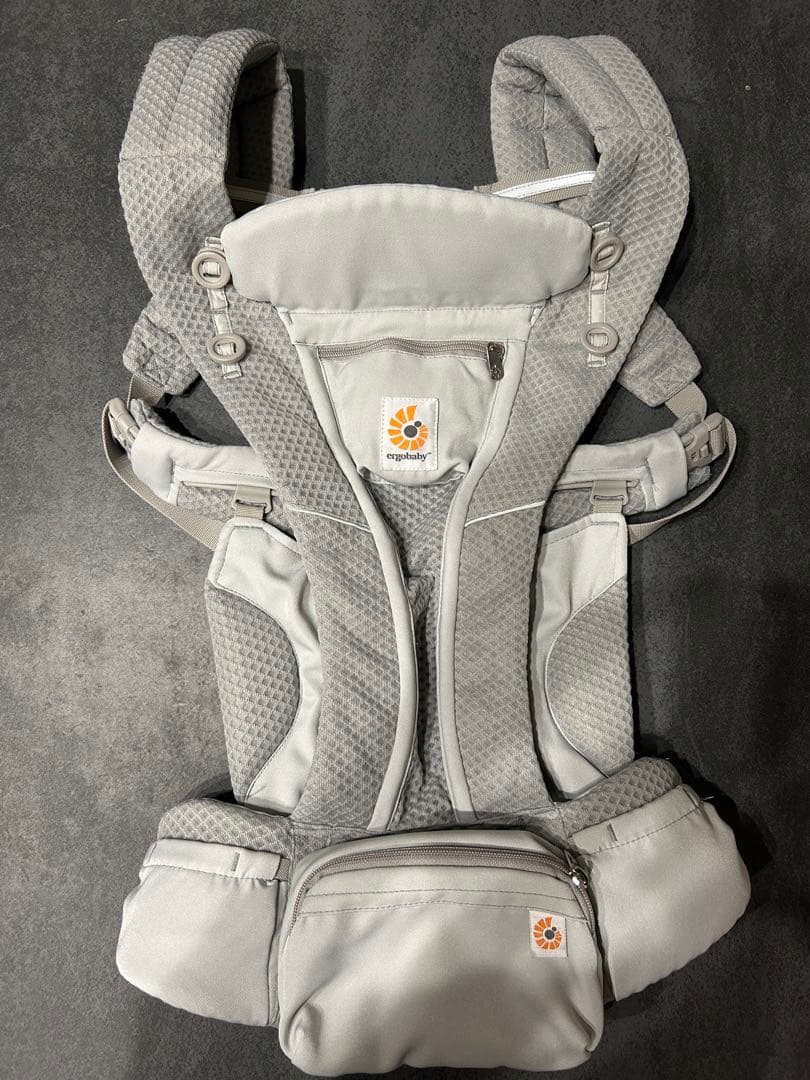 エルゴベビー OMNI Breeze抱っこ紐 グレー メッシュ