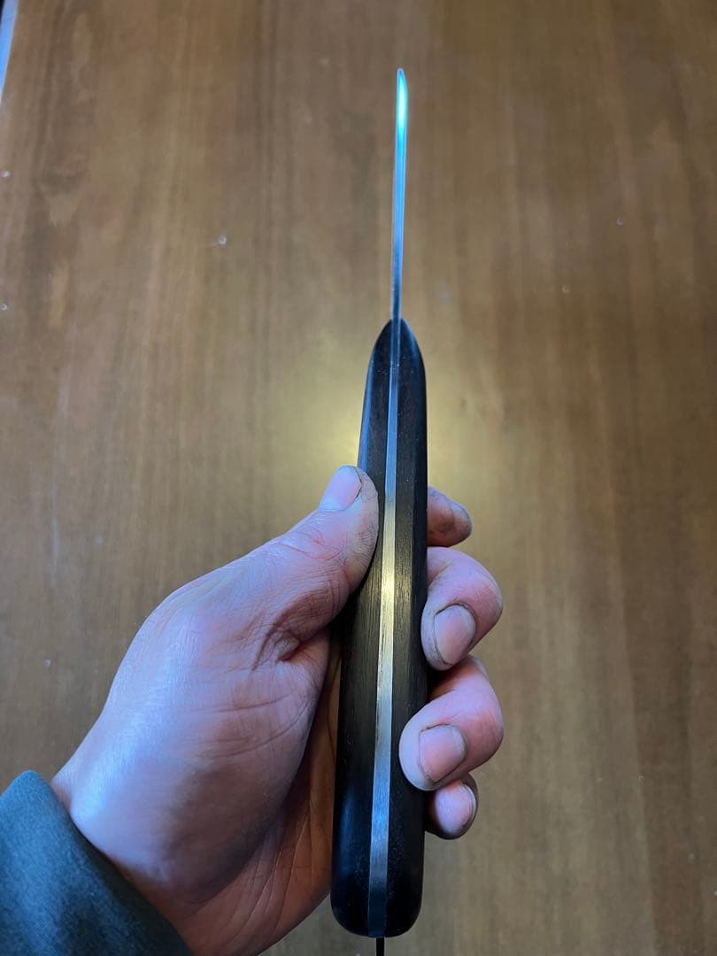 蕎麦包丁　銘:貞道