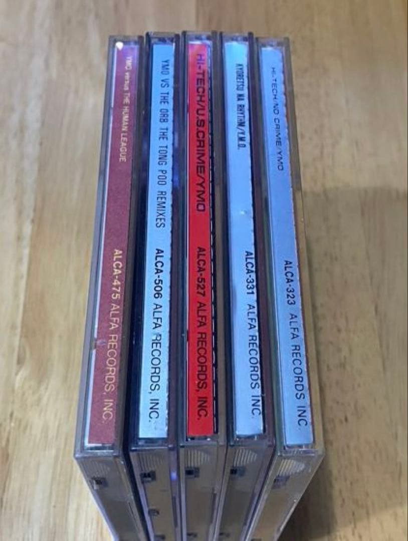 【CD•帯あり】YMO リミックスアルバム5枚セット