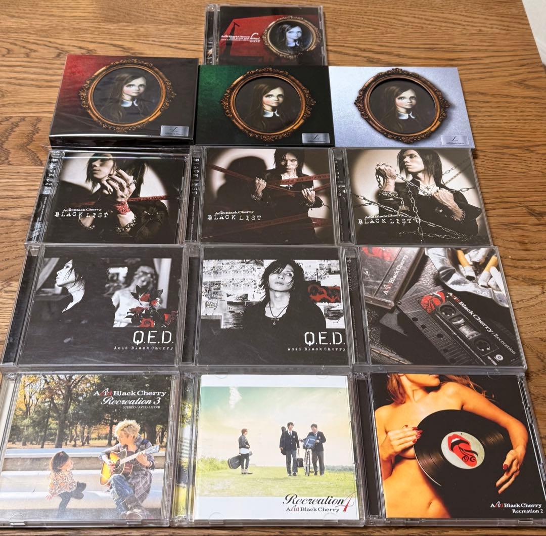 【まとめ】Acid Black Cherry CD, 映像作品
