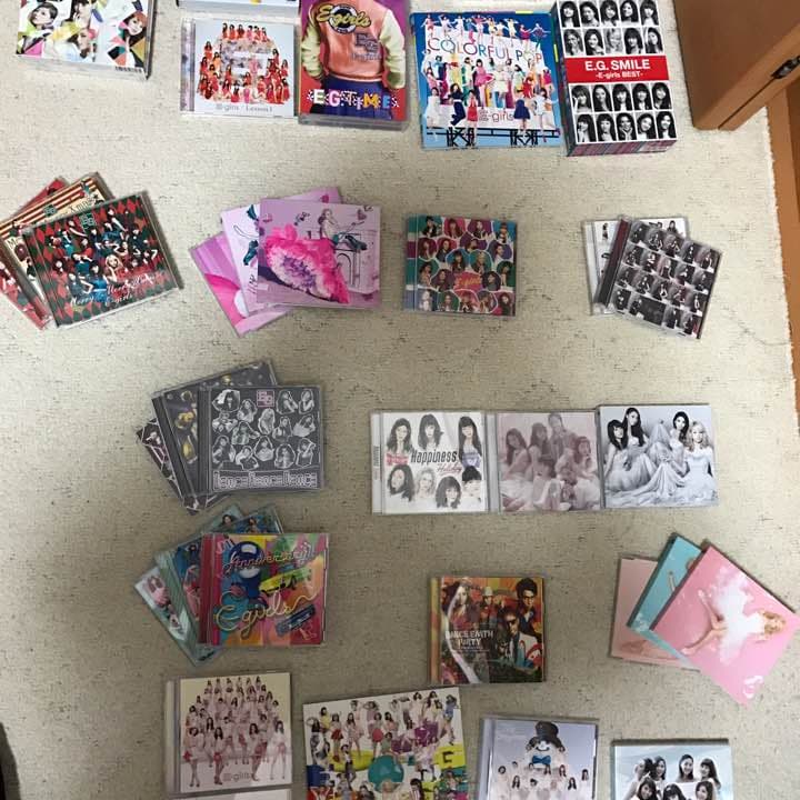E-girls系統のCD、アルバム
