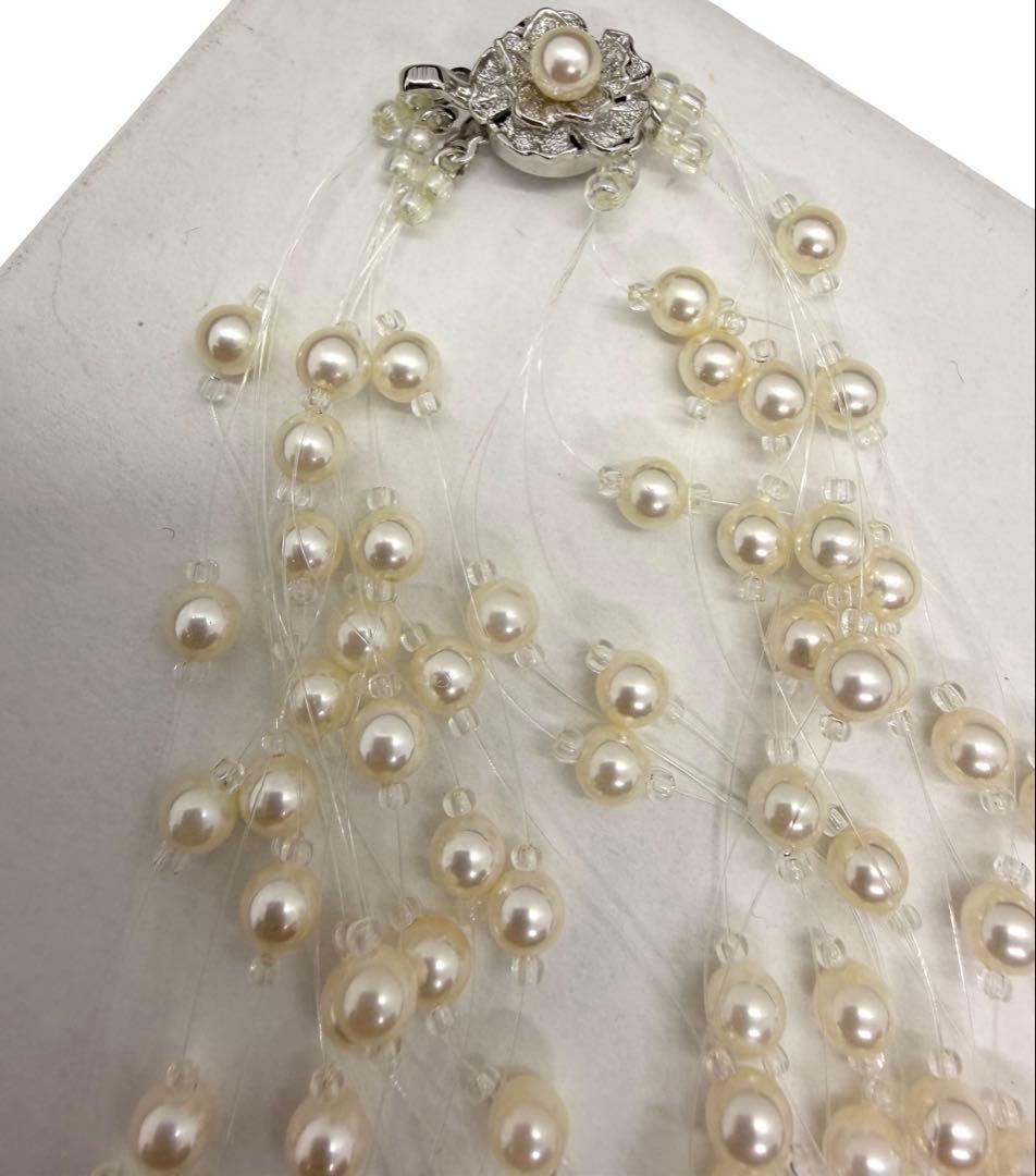 #パールネックレス 2点セット WINK PEARL シャワーネックレス