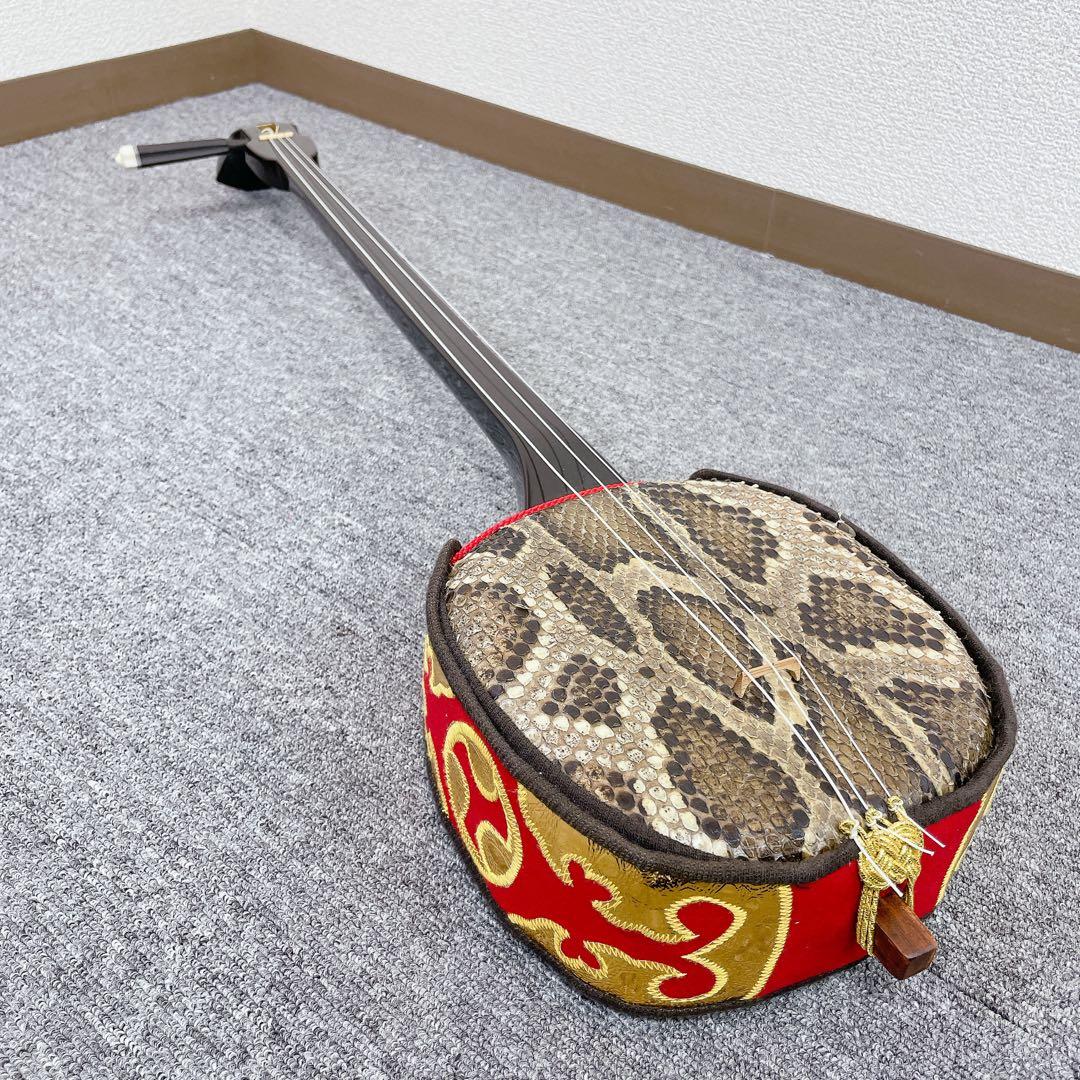 沖縄 三線 ヘビ皮 民謡楽器 沖縄民謡