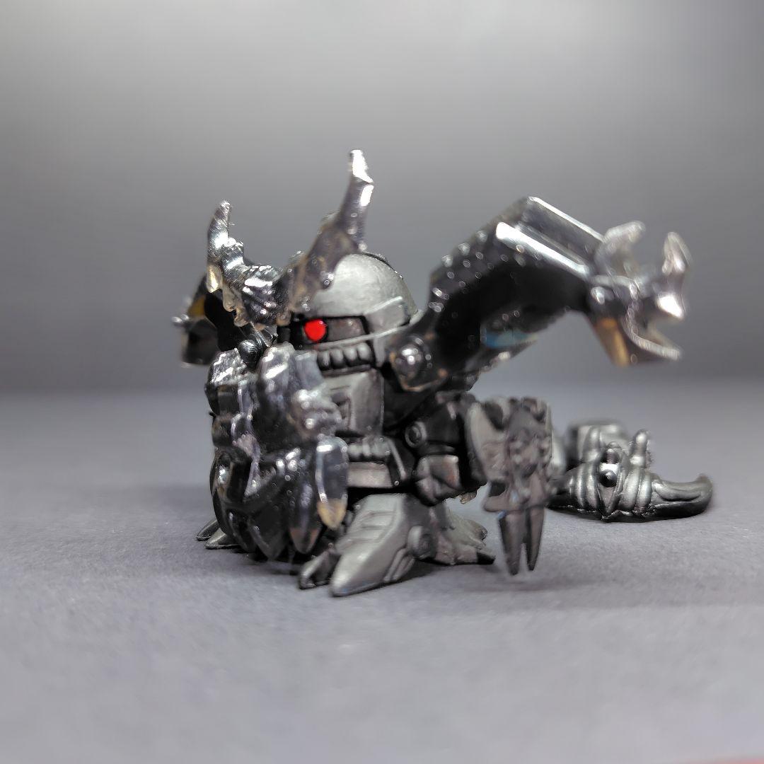 ガン消し　復活闇将軍　殺駆頭パーツ付き＆プラパーツ付き＆ブラックペイント