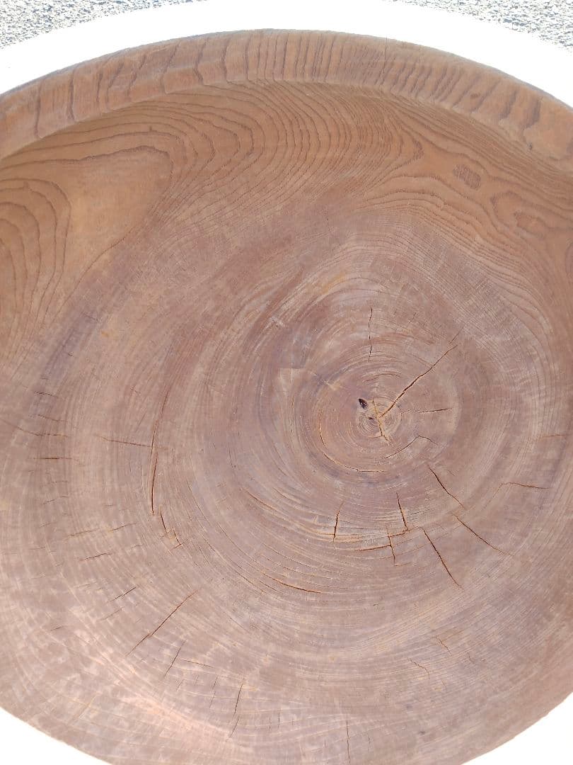 臼·杵セット　餅つき　うす　きね　古道具　お正月　イベント　木製　もちつき　⑫