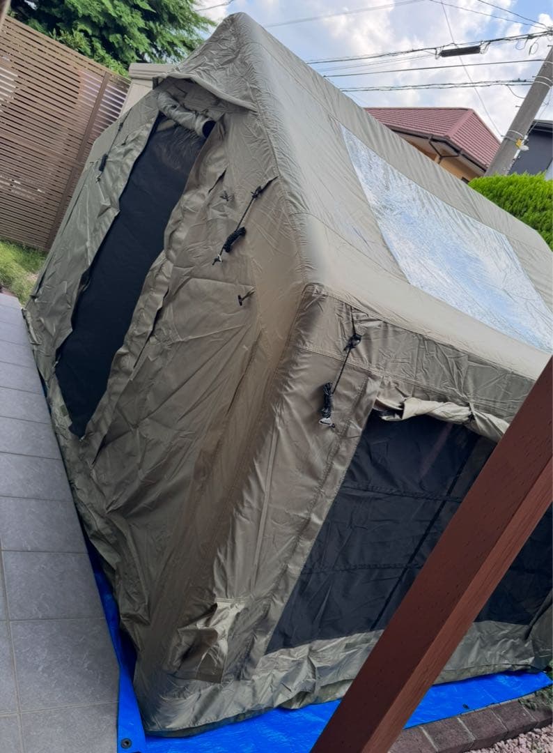 【緊急値下】新品未使用】TOMOUNT エアーテント 8㎡ オックスフォード生地