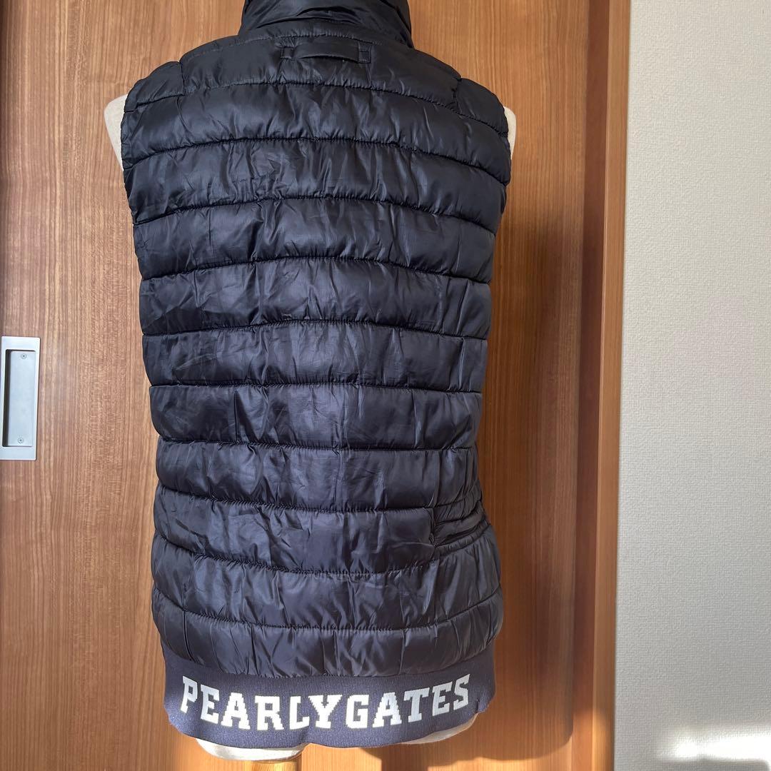 PEARLY GATES ネイビーレディース ダウンベスト