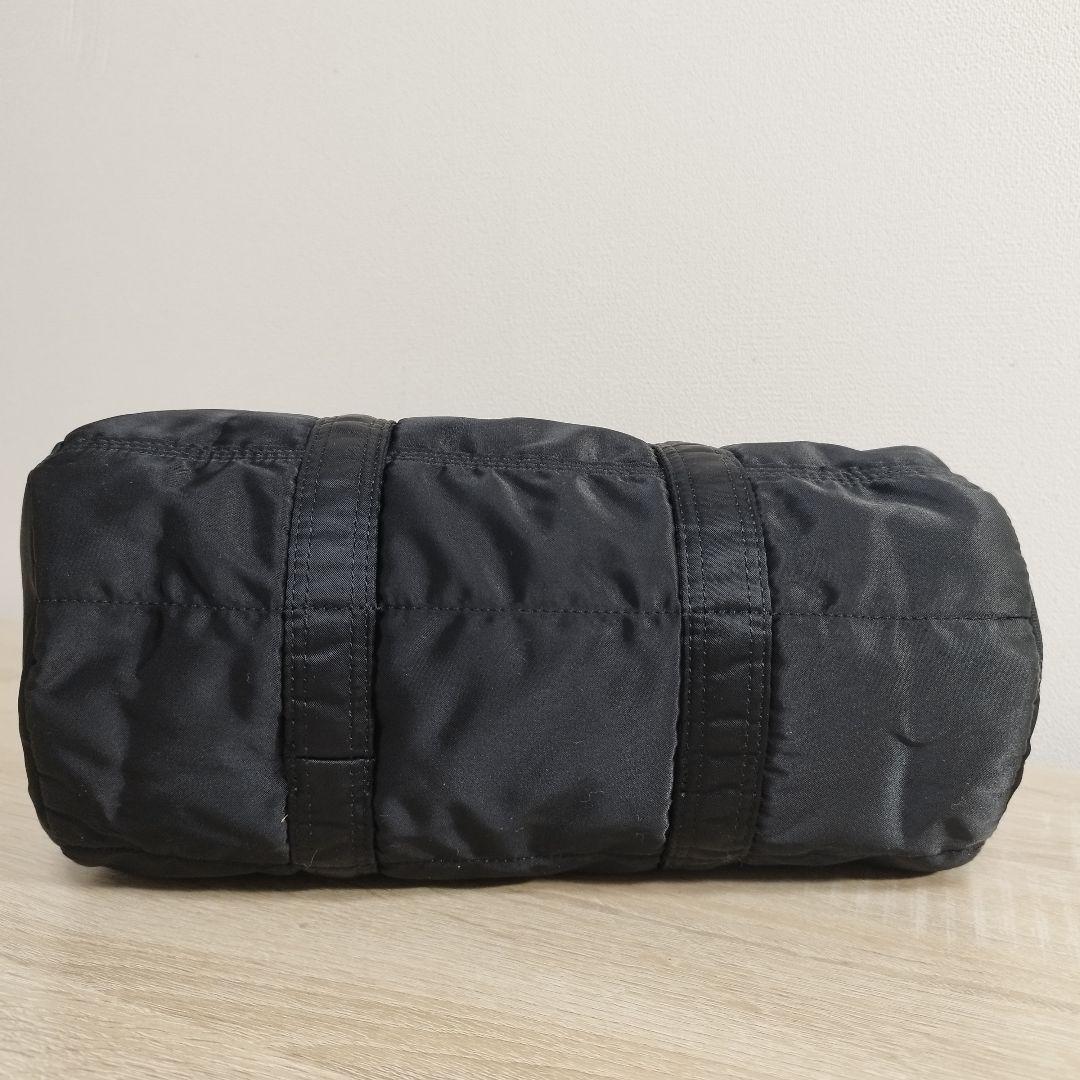 【美品】廃盤品　PORTER タンカー ドラムバッグ S ミニボストン ブラック