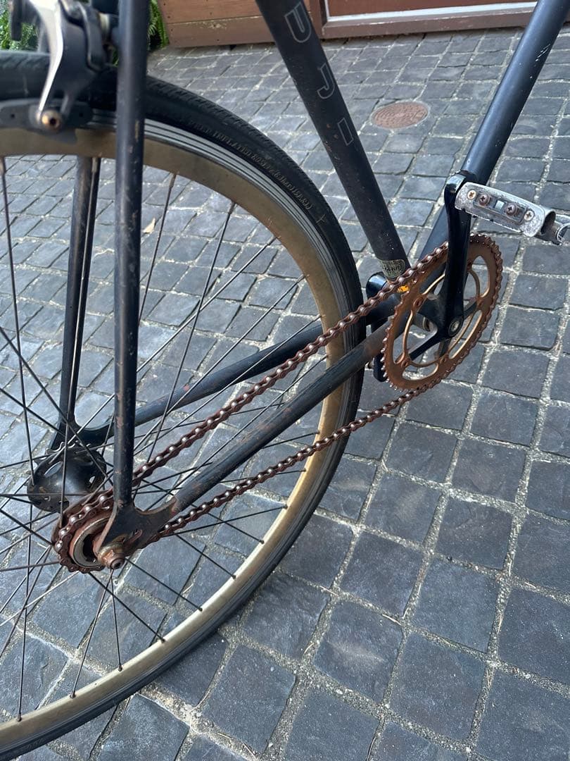 FUJI FEATHERピストバイク ブラック 700C