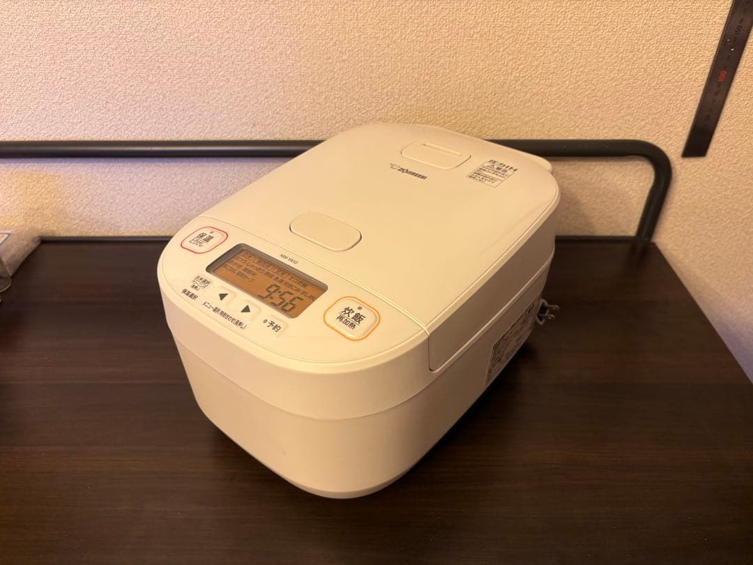 最終値下【1度のみ使用】象印 炊飯器 NW-YA10 ホワイト