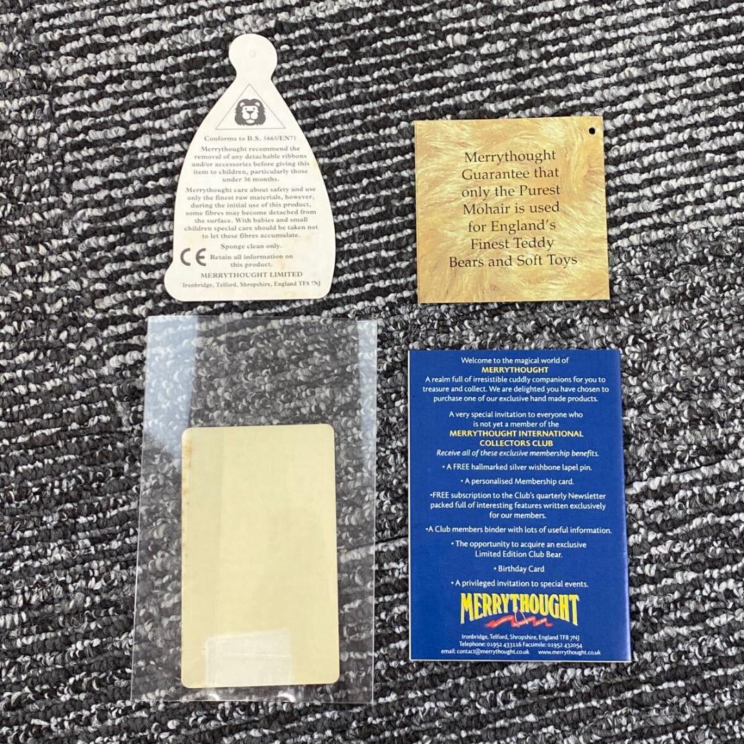 【希少】メリーソート ミレニアムベビー 2001 ベア イギリス製　ブルーアイ
