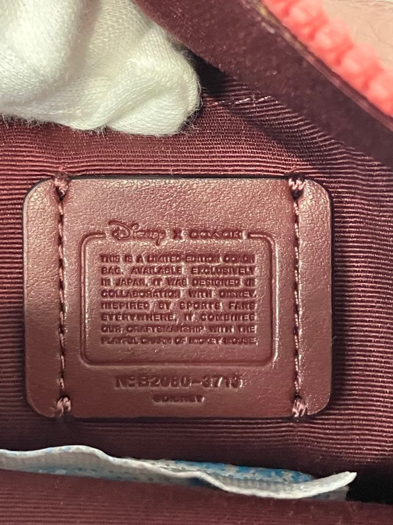 新品未使用品　COACH×Disney ボディバッグ　日本限定品