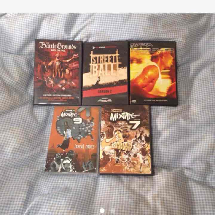 レアなストリートバスケDVDまとめ売り 送料込み