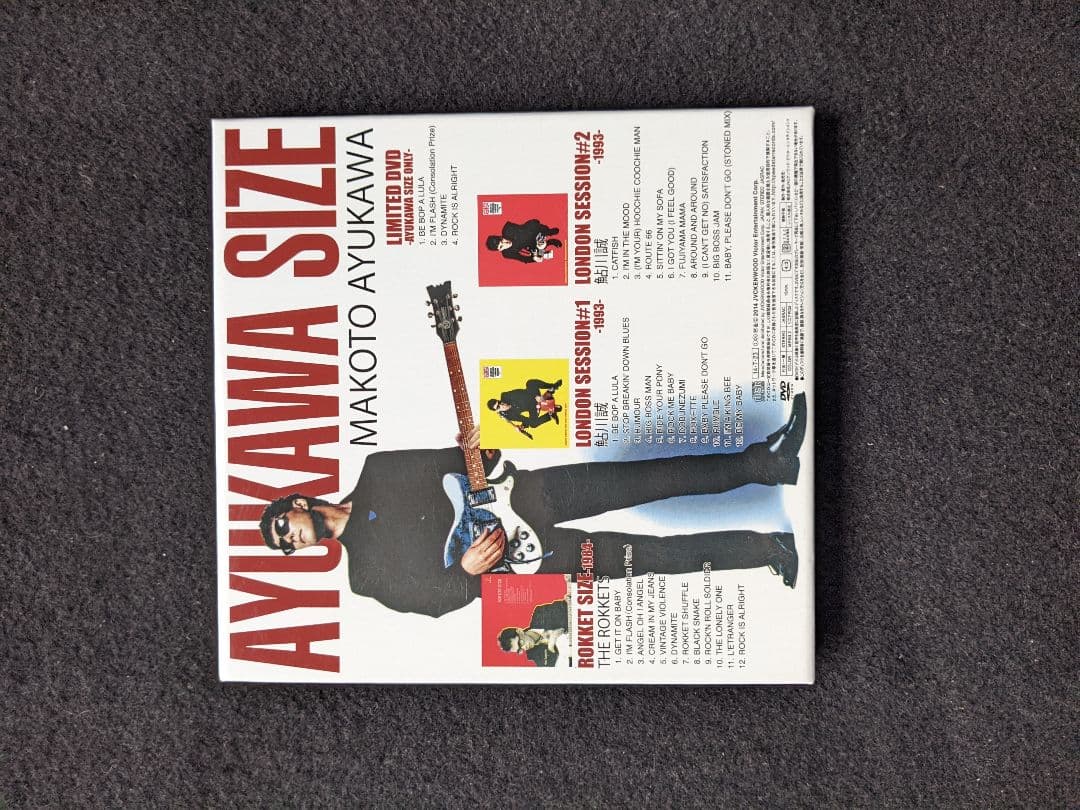 鮎川誠　アルバム　AYUKAWA SIZE　ザ・ロケッツ　BOX　DVD シーナ