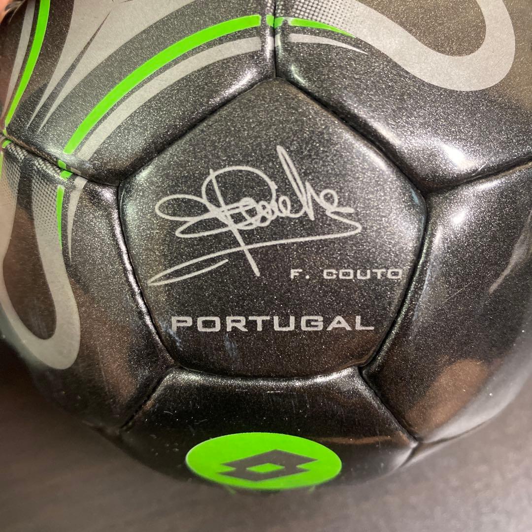 lotto サイン入サッカーボール1号