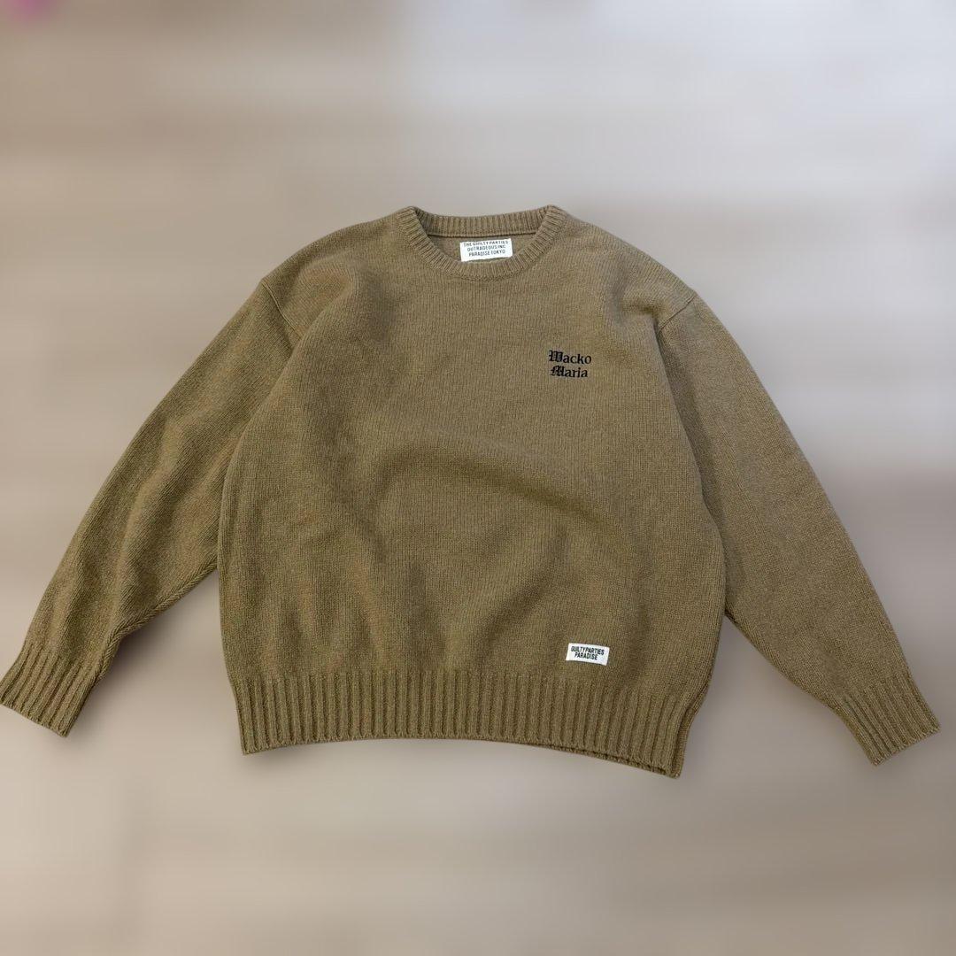 WACKO MARIA CLASSIC KNIT SWEATER セーター　XL