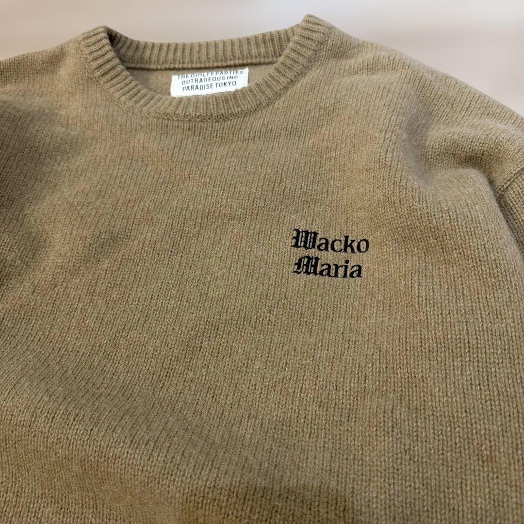 WACKO MARIA CLASSIC KNIT SWEATER セーター　XL