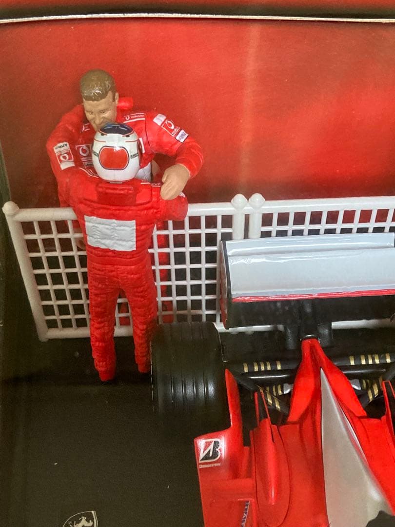 ホットウィール 1/18 フェラーリ ワールドチャンピオン2003 シューマッハ