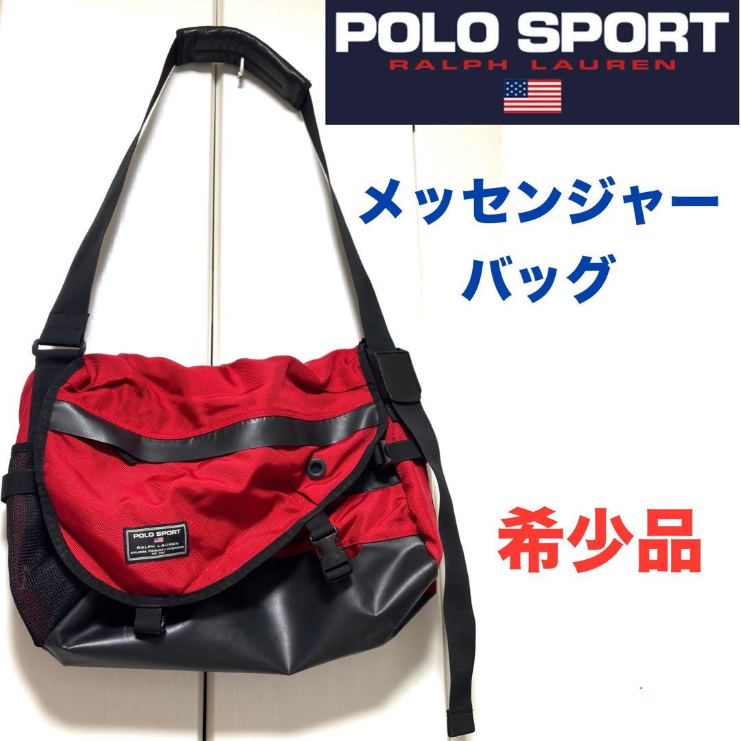希少品　POLO SPORT ポロスポーツ ポロスポ メッセンジャーバッグ
