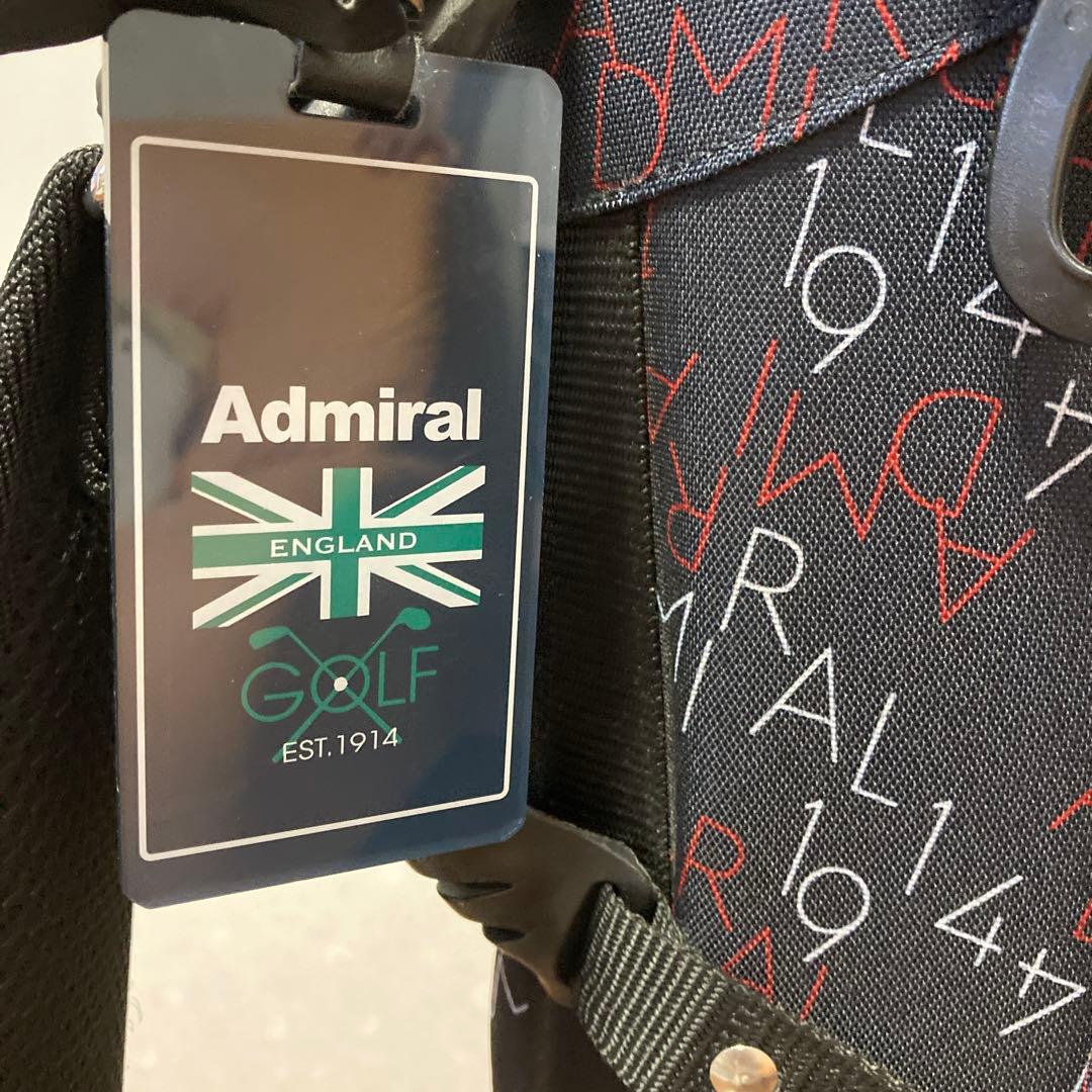 Admiral ネイビー ゴルフバッグ